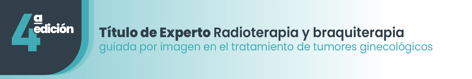 I Título Experto Tumores Ginecológicos 4ª Edición